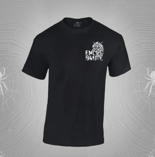 T-shirt Chameleon Beast Encre Brute